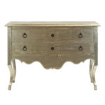 New HEKMAN Silver Leaf 2 Drawer Chest