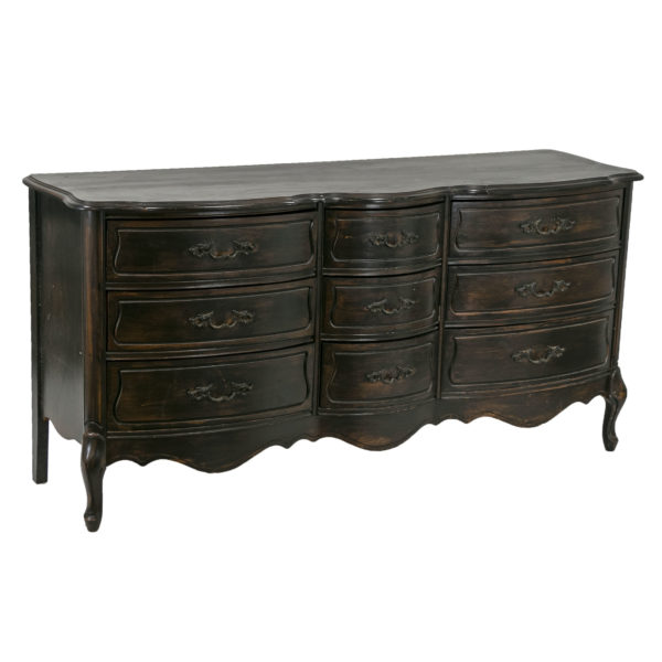 Lenoir House by BROYHILL French Provincial 9 Drawer Chest with Mirror - Image 2