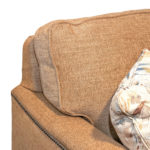 New SMITH BROTHERS Sofa in Gold Herringbone Upholstery - Image 2