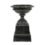 Cast Iron Black Finish Planter