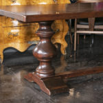 ARHAUS Tuscany Extension Dining Table with 2 - 20" Leaves - Image 4