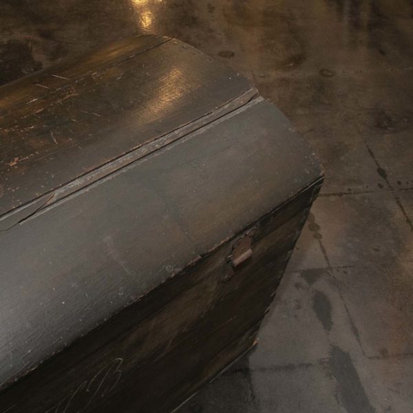 Antique 18th Century European Trunk - Image 5