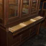 SHERMAG Heritage Collection Maple China Cabinet in Bourbon Finish - Image 7