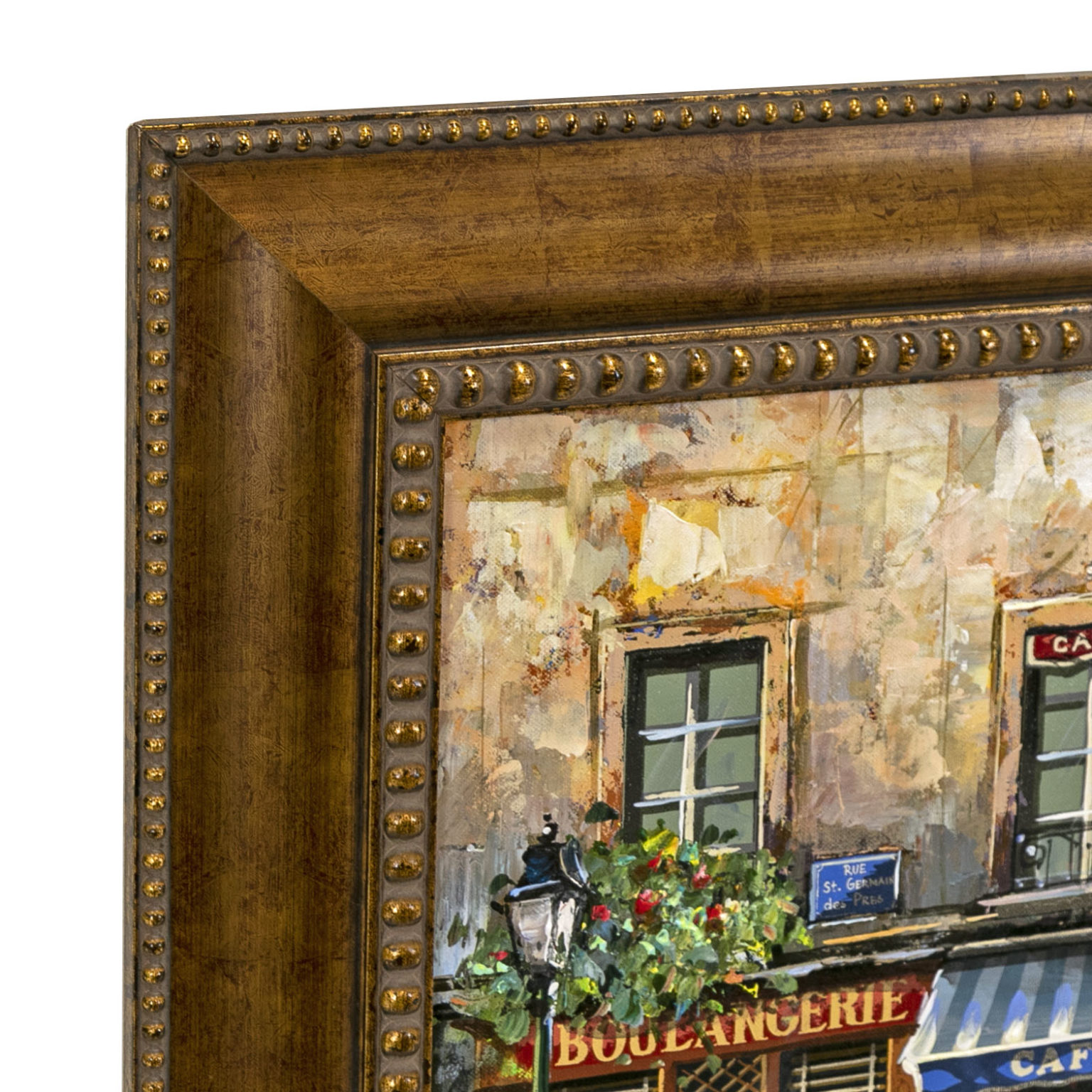 Original Oil on Canvas of a French Street Scene | Grandview Mercantile