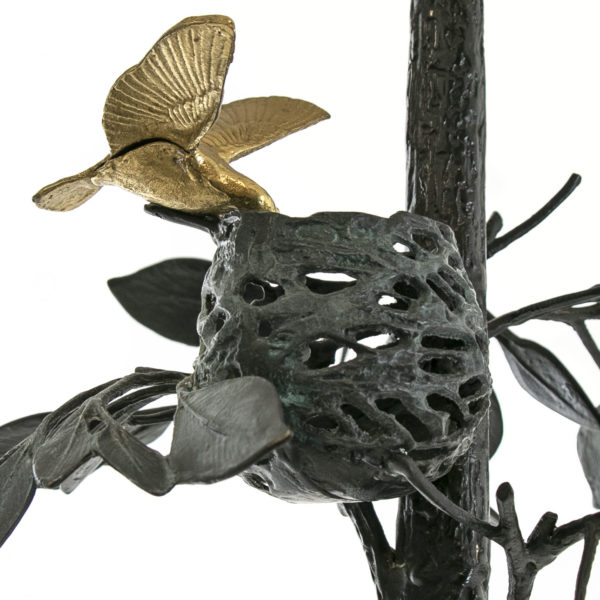 FREDERICK COOPER Floor Lamp with Nest and Bird - Image 3