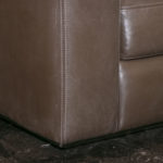 DESIGN WITHIN REACH 2-Cushion Sofa in Espresso Leather - Image 8