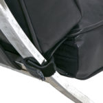 Barcelona Style Chair in Navy Blue Leather - Image 6