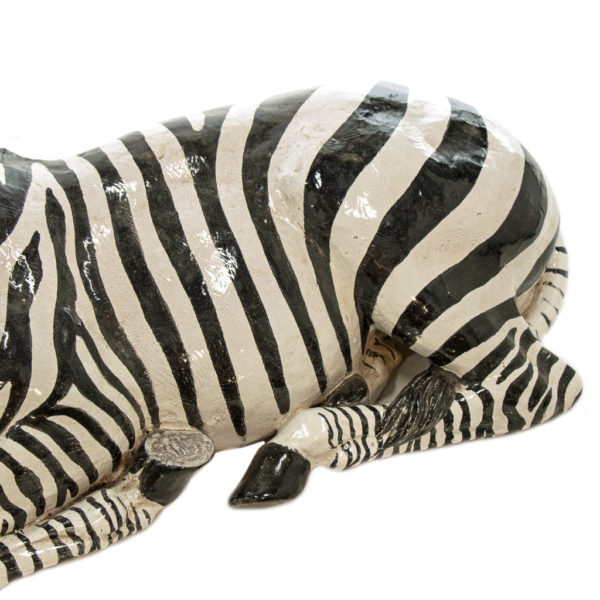 Mid Century Ceramic Zebra - Image 4