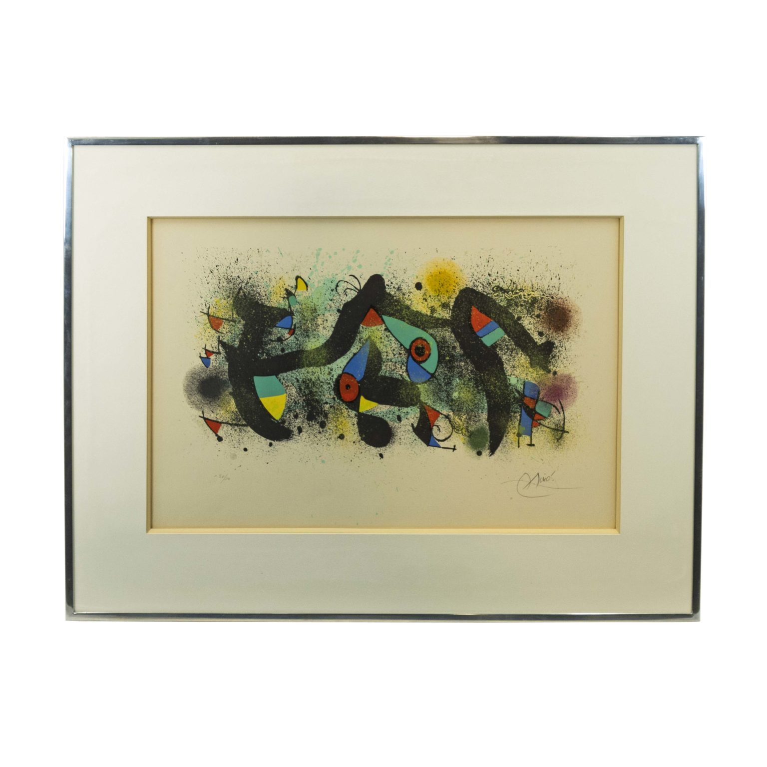 JOAN MIRÓ (1893-1983) “Ceramiques” Signed and Numbered Lithograph ...