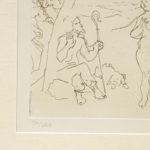 Vintage JACK LEVINE (1915-2010) “The Judgement of Paris” Original Etching - Image 3