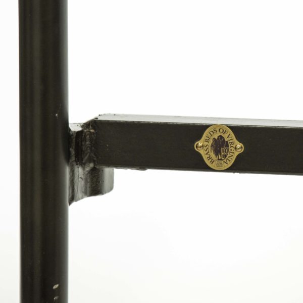 Queen Size BRASS BEDS OF VIRGINIA Queen Anne Iron Bed - Image 7