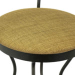 Pair of TRICA INC. Iron Counter Stools - Image 4