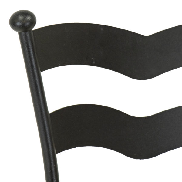 Pair of TRICA INC. Iron Counter Stools - Image 3