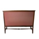 Antique Victorian Mahogany Settee - Image 3