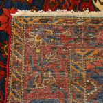 5’4” x 6’9” Hand Knotted Persian Wool Rug in Red - Image 8