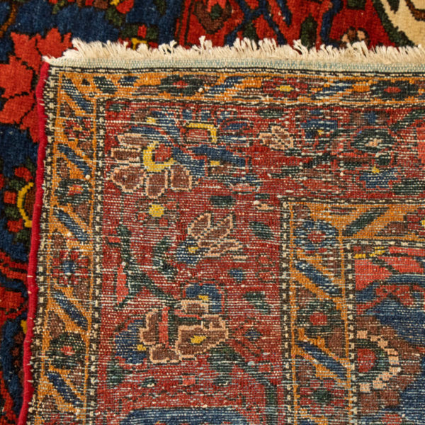 5’4” x 6’9” Hand Knotted Persian Wool Rug in Red - Image 8