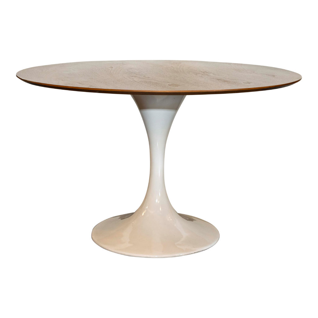 Tulip Table with Walnut Top | Grandview Mercantile