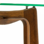 Pair of ADRIAN PEARSALL Walnut Accent Tables - Image 3