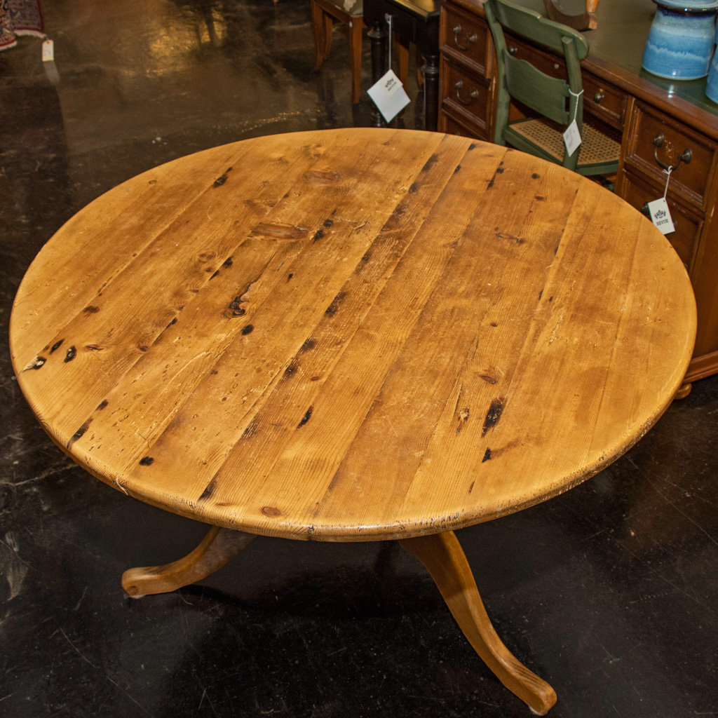 Ponderosa Round Dining Set – Rustic Furniture Depot