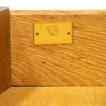COUNCILL Hepplewhite Mahogany Bow Front 4 Drawer Chest - Image 7