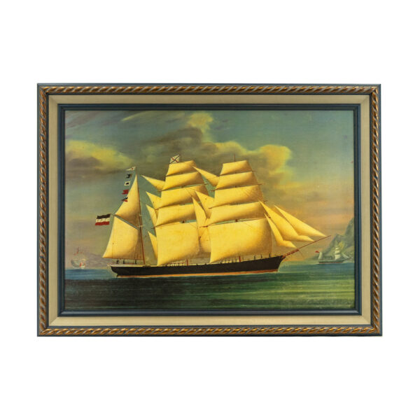 19th Century Clipper Ship Print - Image 1