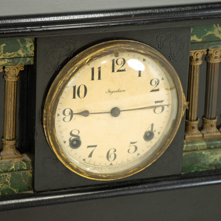 Antique INGRAHAM Mantle Clock | Grandview Mercantile