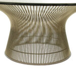 KNOLL Platner Coffee Table with Glass Top - Image 3