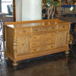 Jacobean Style Oak Buffet - Image 2