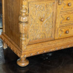 Jacobean Style Oak Buffet - Image 8
