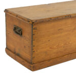 Antique Wooden Trunk - Image 2
