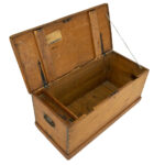 Antique Wooden Trunk - Image 8