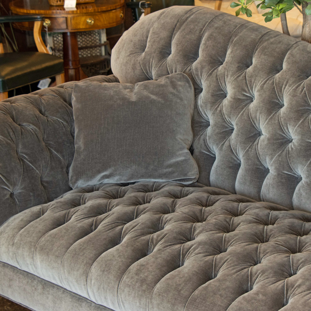 Arhaus tufted deals sofa