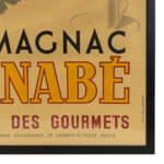 Vintage French ARMAGNAC BARNABÉ Advertising Poster - Image 3