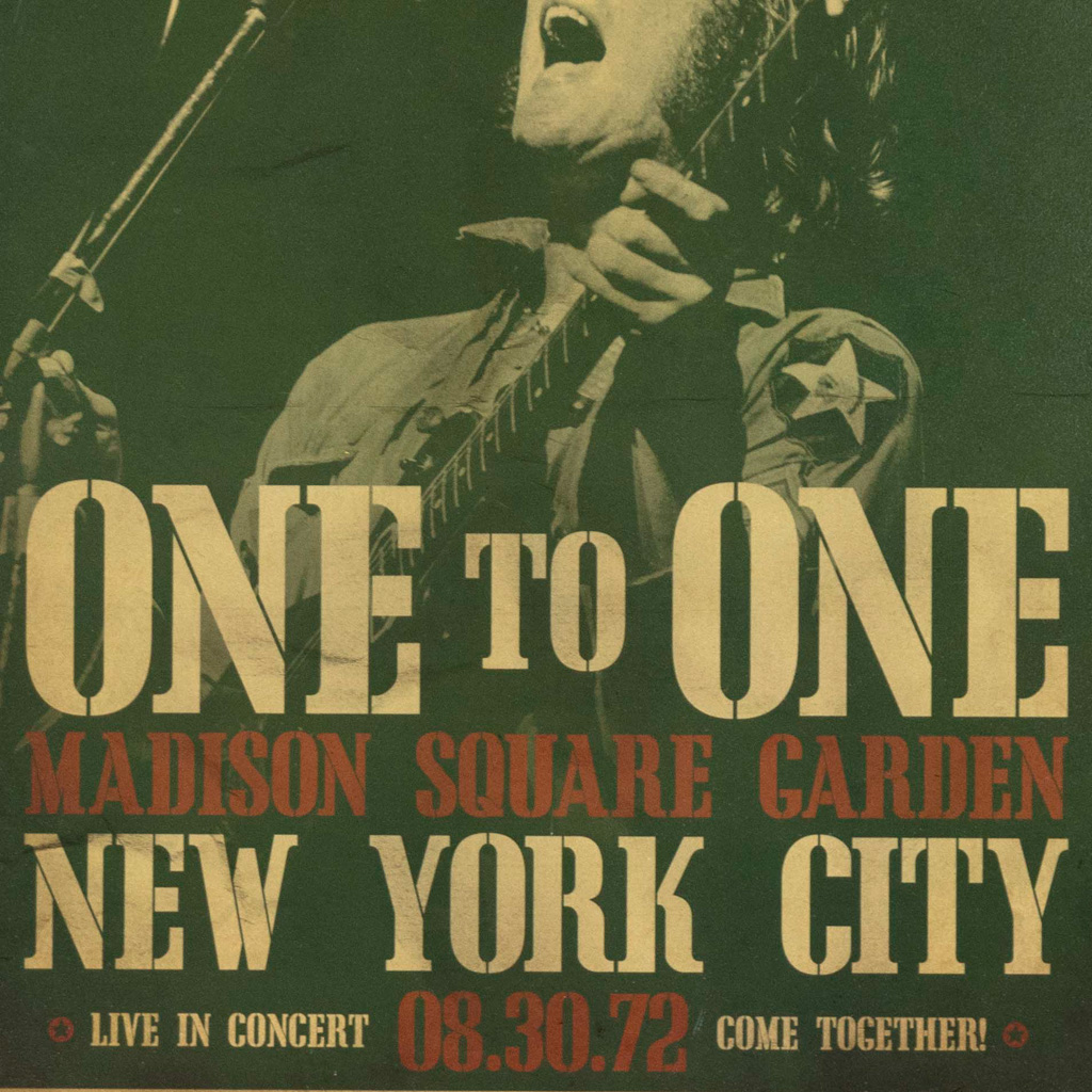 JOHN LENNON (1940-1980) “One to One” Framed Concert Poster