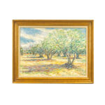 HELEN COPELAND (1930-2019) “Olive Grove” Original Oil on Canvas