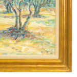 HELEN COPELAND (1930-2019) “Olive Grove” Original Oil on Canvas - Image 3