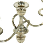 Pair of KMK Sterling 3 Arm Candelabras - Image 2