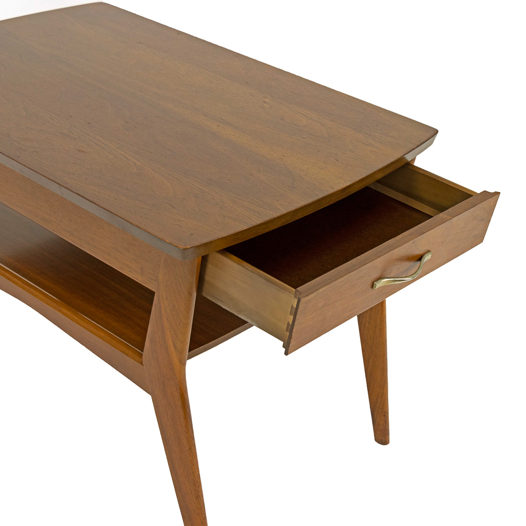 MERSMAN Mid Century Single Drawer Side Table Grandview Mercantile