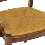 Set of 8 NICHOLS AND STONE Provence Rush Seat Dining Chairs - Image 5