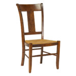 Set of 8 NICHOLS AND STONE Provence Rush Seat Dining Chairs - Image 9