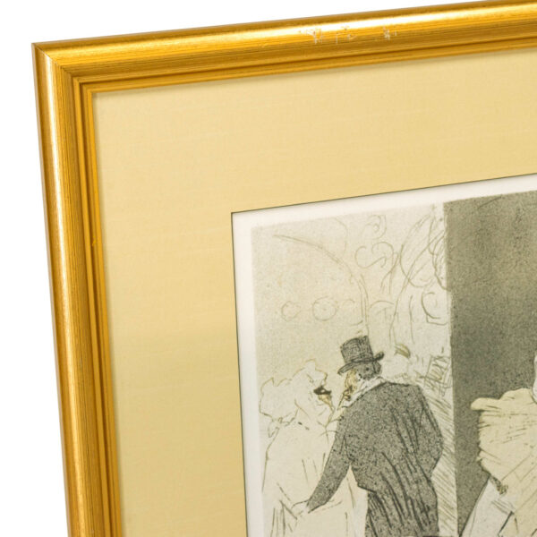 HENRI DE TOULOUSE-LAUTREC (1864-1901) “La Clownesse Assise” Numbered Lithograph - Image 4