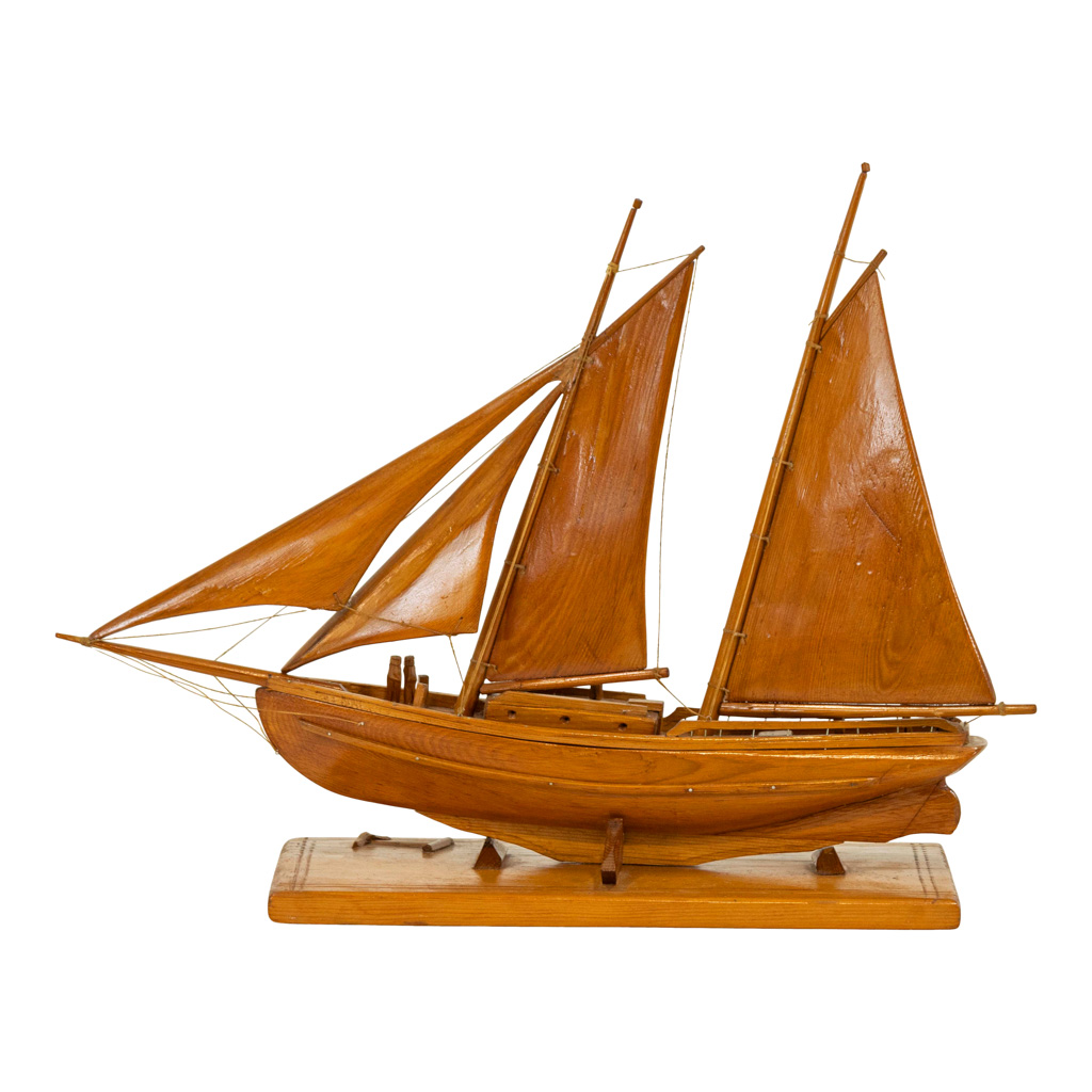 On sale *RESERVED* Handmade Sailboats