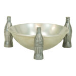 Vintage COCA-COLA BRUNHOFF Aluminum Pretzel Bowl