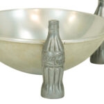 Vintage COCA-COLA BRUNHOFF Aluminum Pretzel Bowl - Image 2