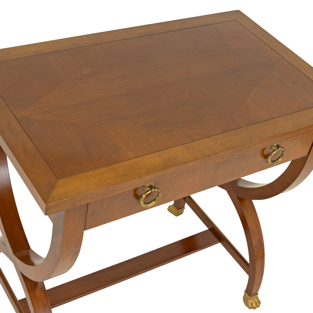 Vintage BAKER FURNITURE Single Drawer Side Table