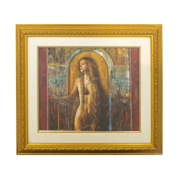 TOMASZ RUT (1961-) “Aegaeis” Giclée on Canvas - Image 1