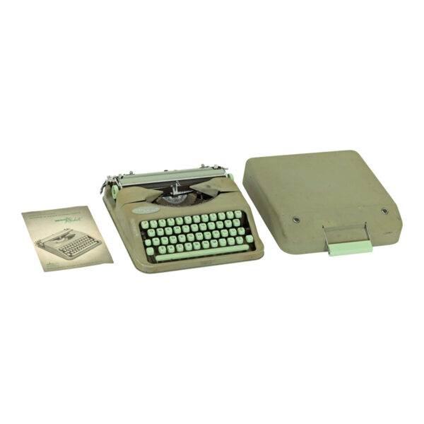 Vintage PAILLARD Hermes Rocket Typewriter with Case - Image 3