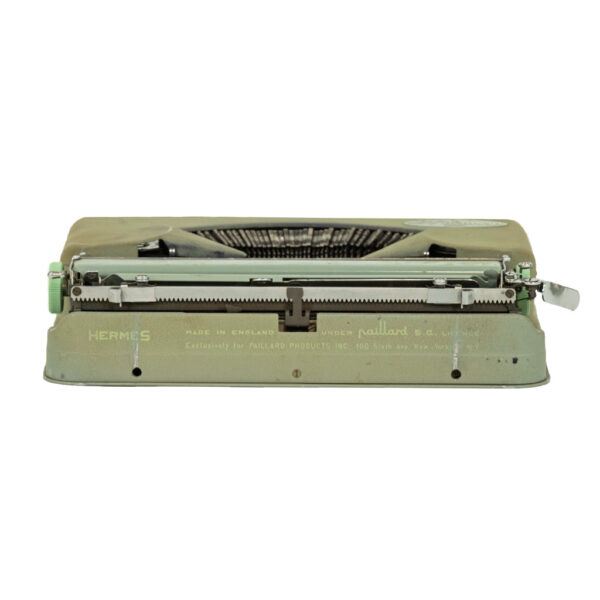 Vintage PAILLARD Hermes Rocket Typewriter with Case - Image 6