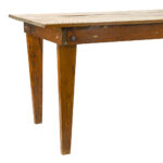 Rustic Pine Plank Top Table - Image 3