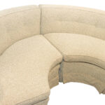 Vintage KROEHLER 2 Piece Sectional in Ivory Boucle - Image 3
